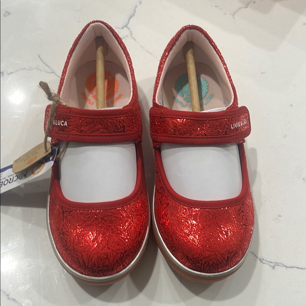 Livie & Luca Red Kids Shoes